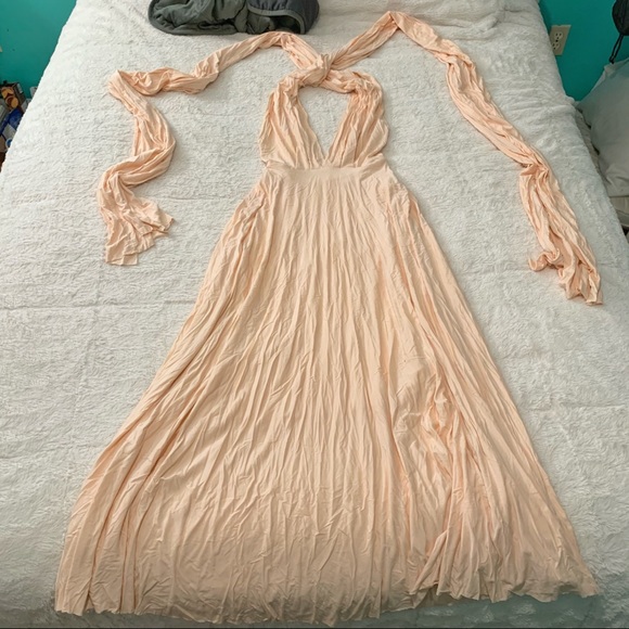 Lulus Heavenly Hues Blush Pink Maxi Dress - Picture 2 of 13